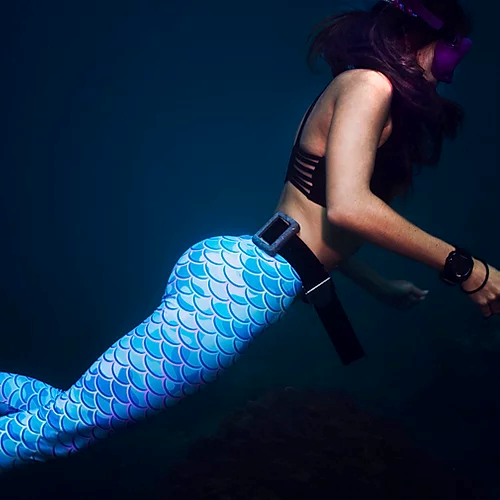 Underwater Mermaid Army Leggings